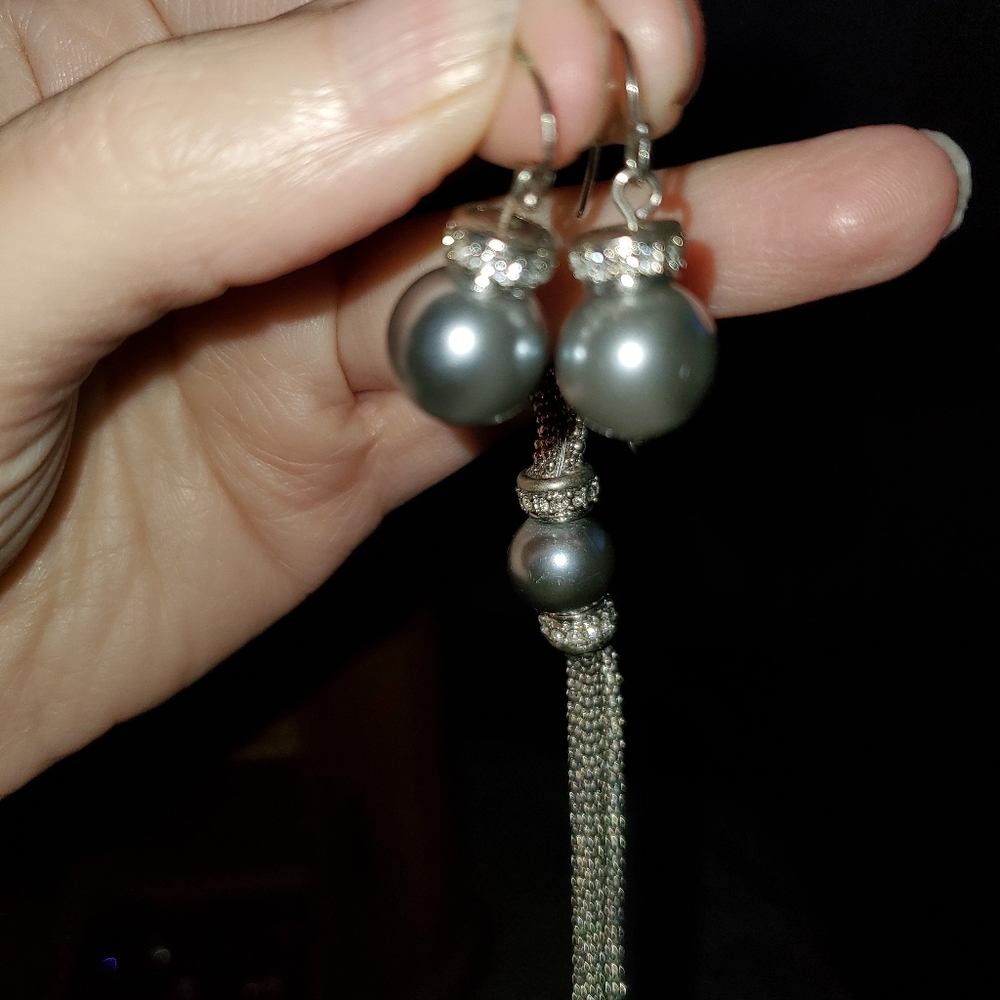Necklace and earrings
